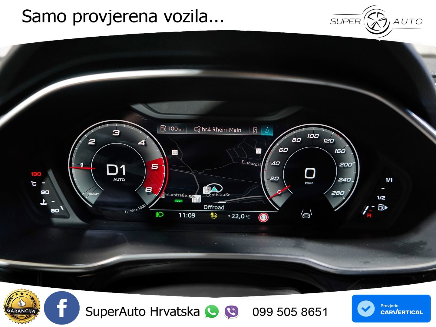 Audi Q3 Sportback 40 TDI (200 KS) quattro S tronic S line LED+GR SJED+ACC