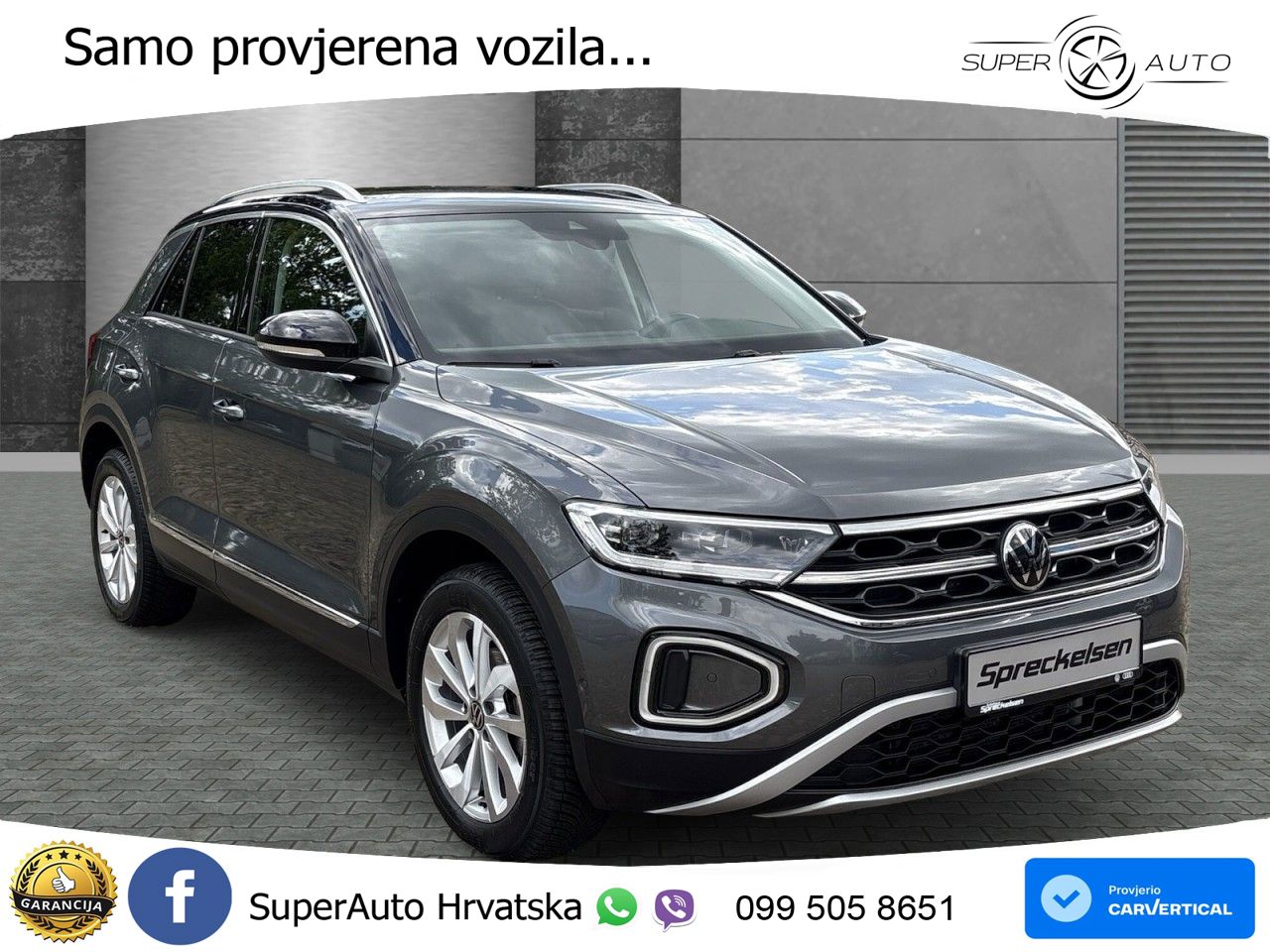 Volkswagen T-Roc I 1.5 TSI (150 KS) DSG LED+GR SJED+ACC