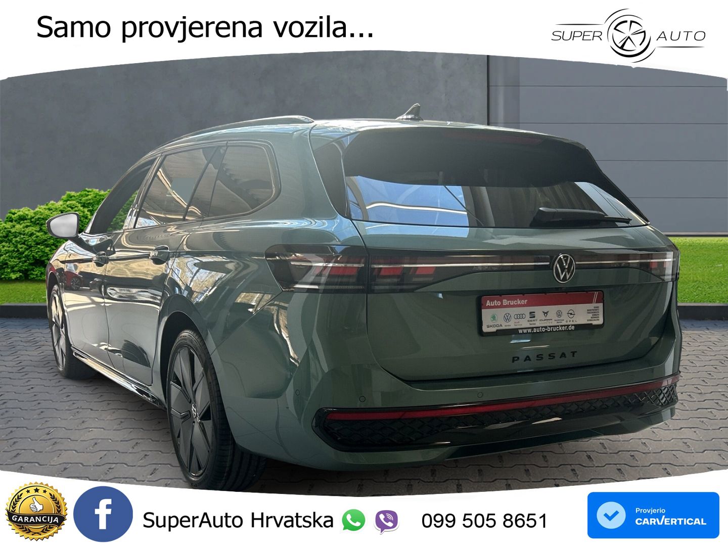 Volkswagen Passat Variant 2.0 TDI (193 KS) 4MOTION DSG R-Line LED+GR SJED+ACC