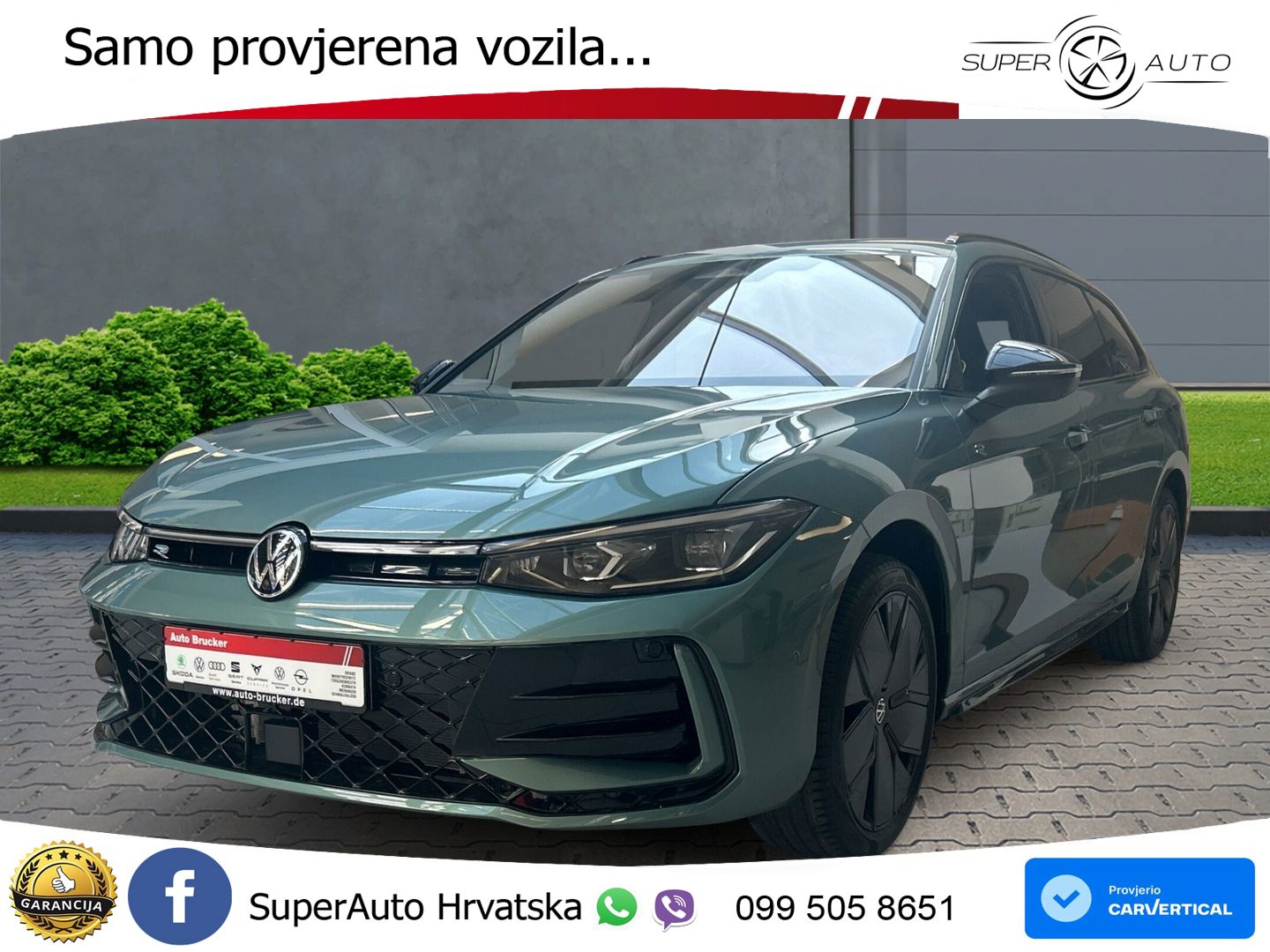 Volkswagen Passat Variant 2.0 TDI (193 KS) 4MOTION DSG R-Line LED+GR SJED+ACC