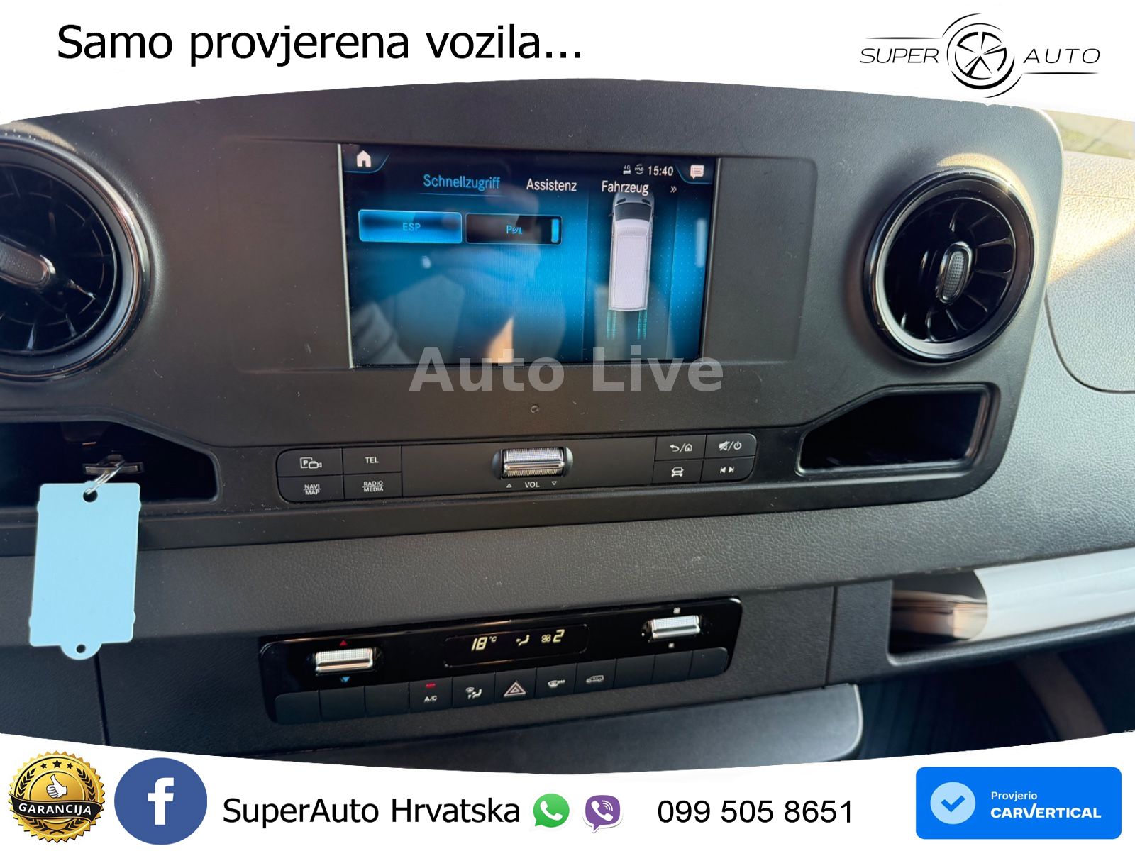 Mercedes-Benz Sprinter 2.0 CDI*MITTEL-HOCH*KAMERA*KLMA*NAVI*E6 150 KS