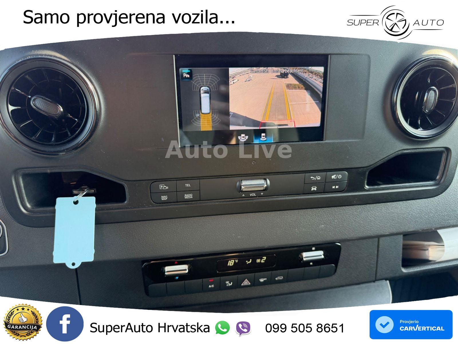 Mercedes-Benz Sprinter 2.0 CDI*MITTEL-HOCH*KAMERA*KLMA*NAVI*E6 150 KS