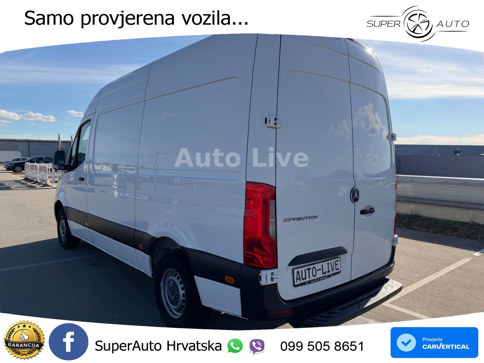 Mercedes-Benz Sprinter 2.0 CDI*MITTEL-HOCH*KAMERA*KLMA*NAVI*E6 150 KS