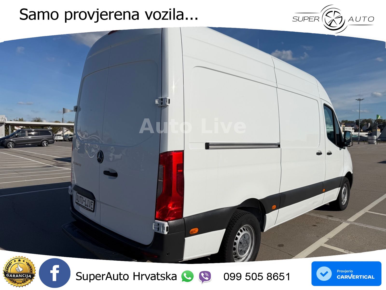 Mercedes-Benz Sprinter 2.0 CDI*MITTEL-HOCH*KAMERA*KLMA*NAVI*E6 150 KS