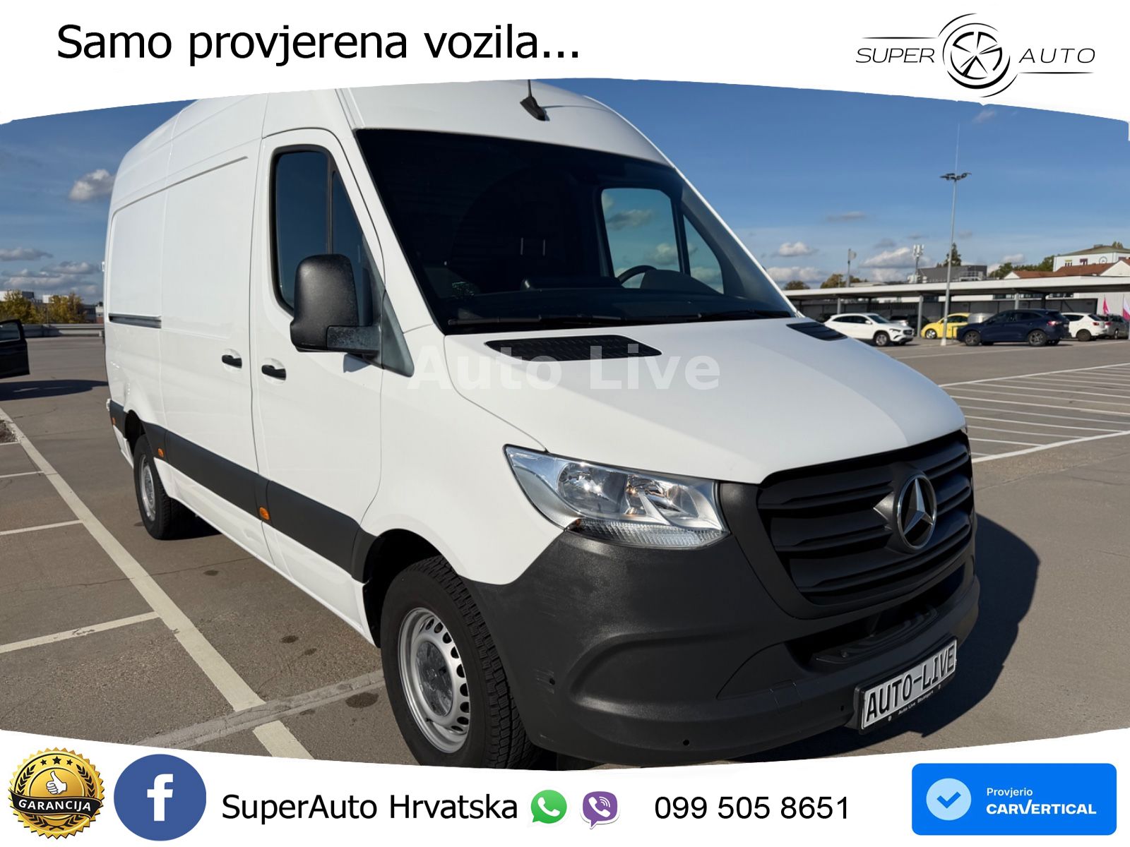 Mercedes-Benz Sprinter 2.0 CDI*MITTEL-HOCH*KAMERA*KLMA*NAVI*E6 150 KS