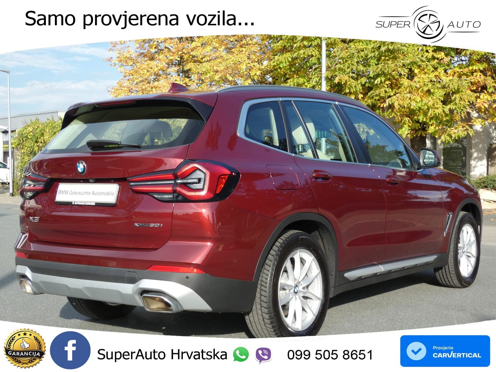 BMW X3 30i xDrive Steptronic