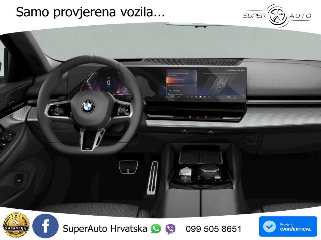 BMW 520d Touring (197 KS) Steptronic M Sport ACC+HEAD+GR SJED+360+PANO