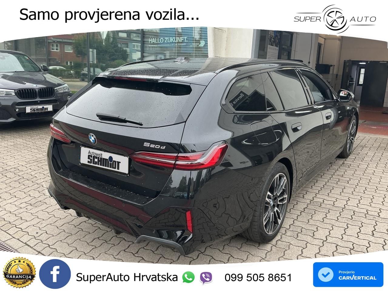 BMW 520d Touring (197 KS) Steptronic M Sport ACC+HEAD+GR SJED+360+PANO