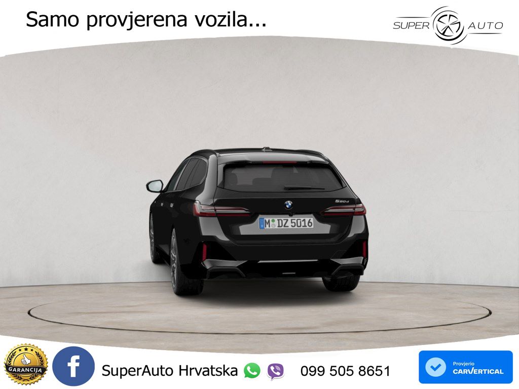 BMW 520d Touring (197 KS) Steptronic M Sport ACC+HEAD+GR SJED+360+PANO