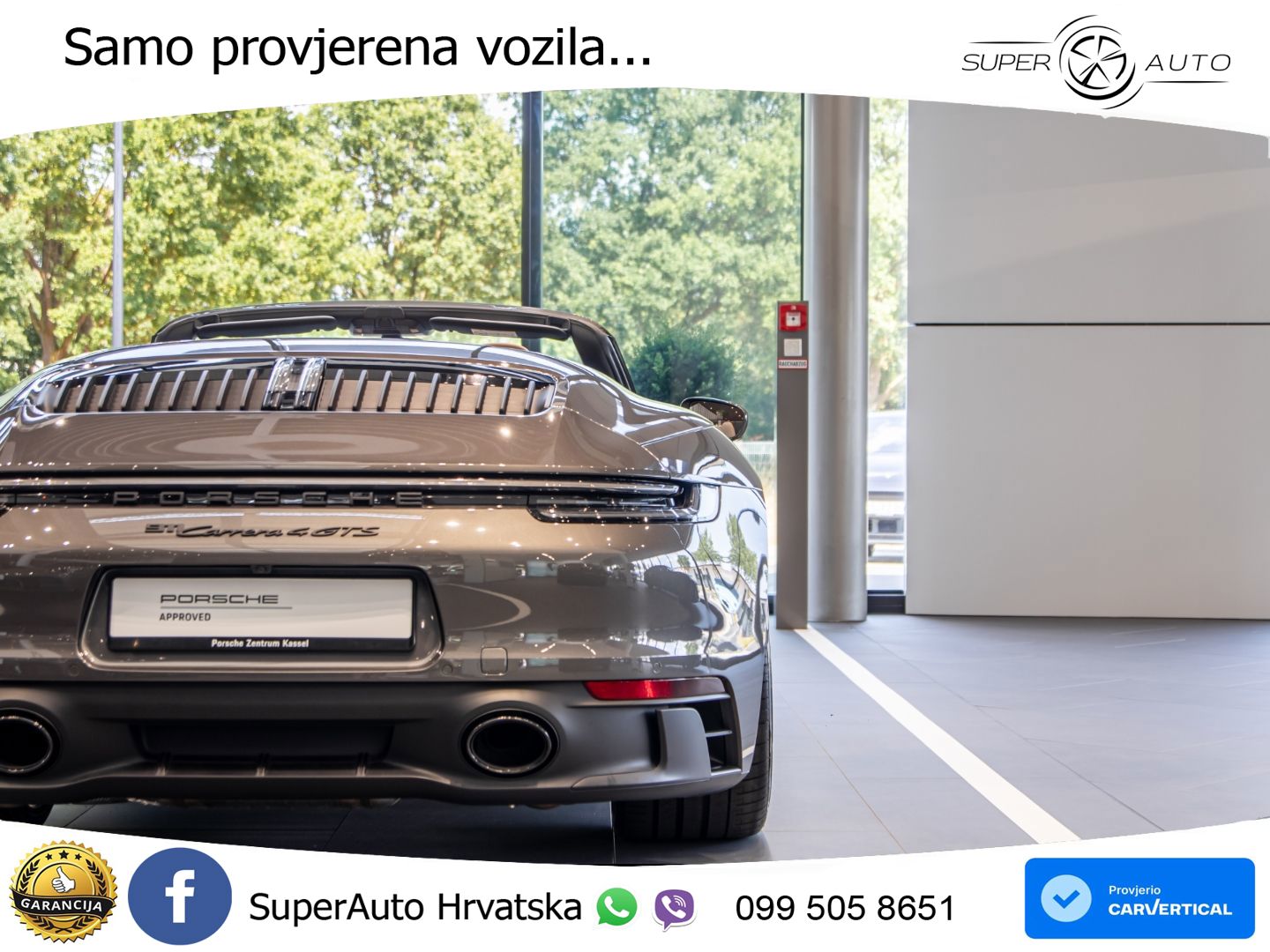 Porsche 911 Carrera 4 GTS Cabriolet 3.0 (480 KS) PDK LED+GR SJED+ACC