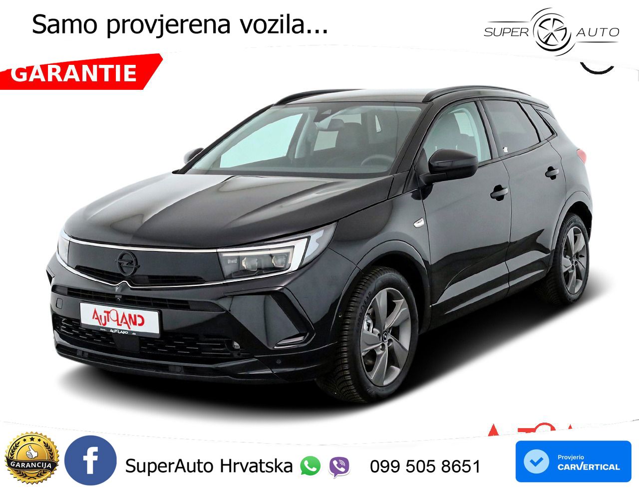 Opel Grandland 1.2i Turbo (130 KS) Automatic GS LED+GR SJED+ACC