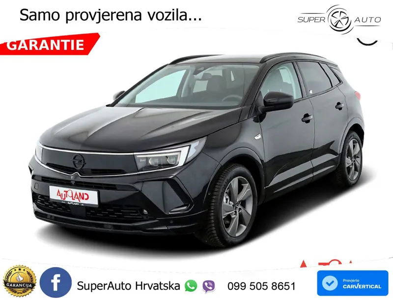Opel Grandland 1.2i Turbo (130 KS) Automatic GS LED+GR SJED+ACC