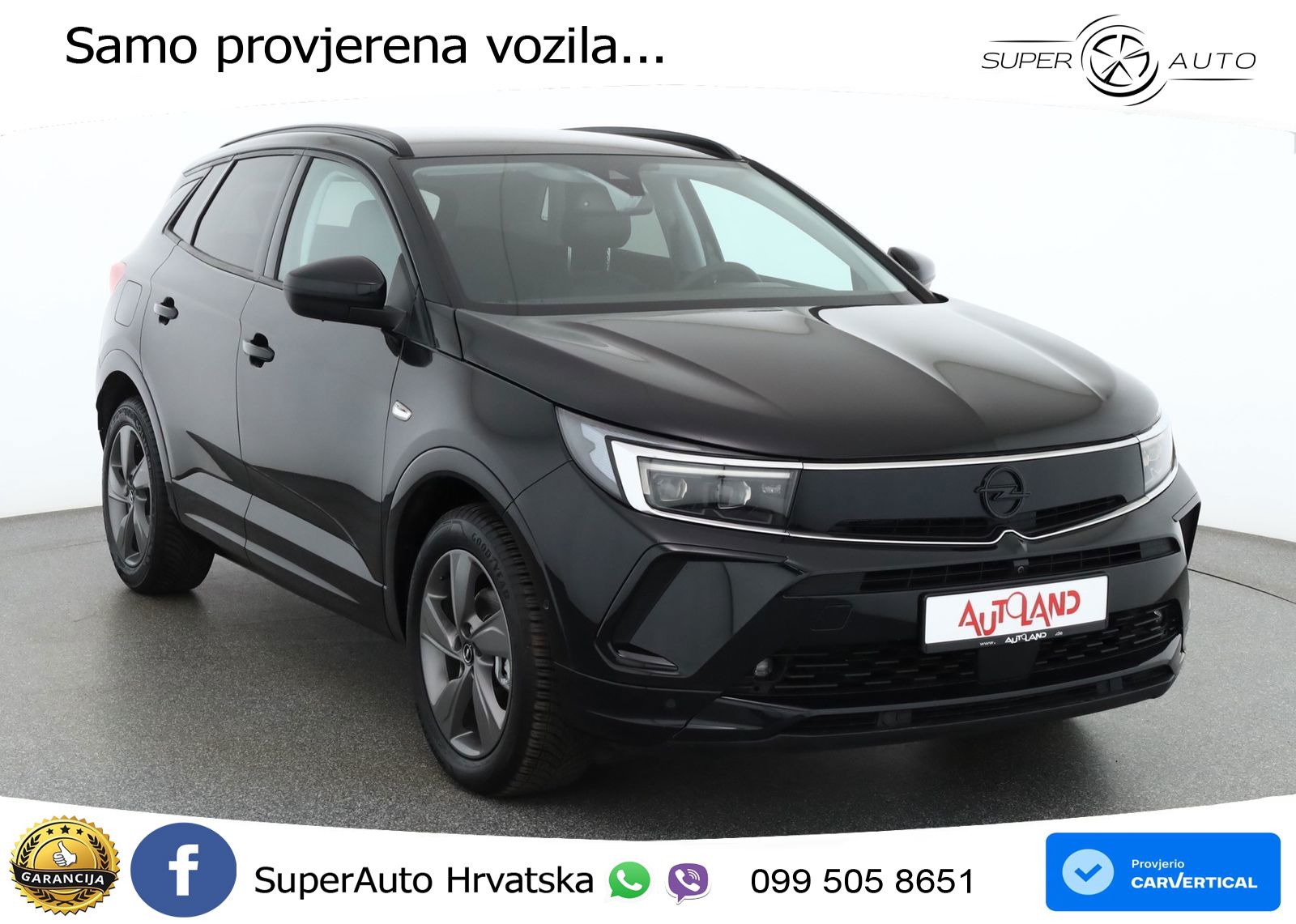 Opel Grandland 1.2i Turbo (130 KS) Automatic GS LED+GR SJED+ACC