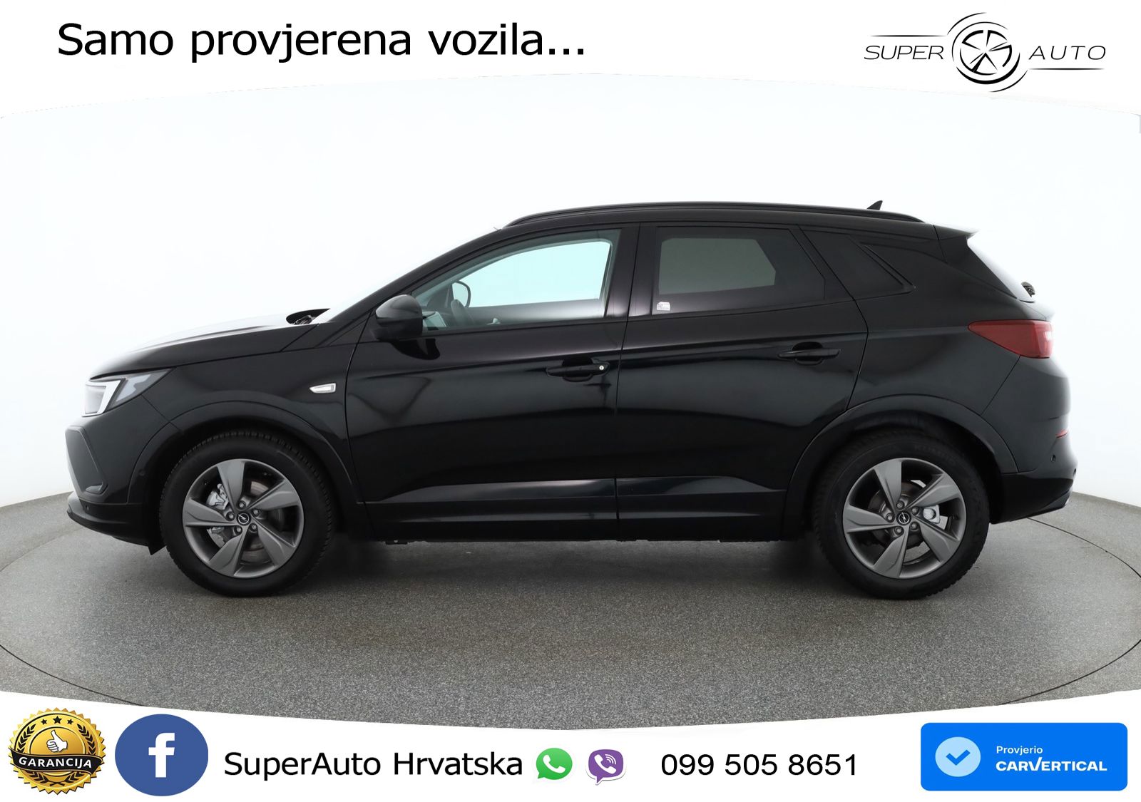 Opel Grandland 1.2i Turbo (130 KS) Automatic GS LED+GR SJED+ACC