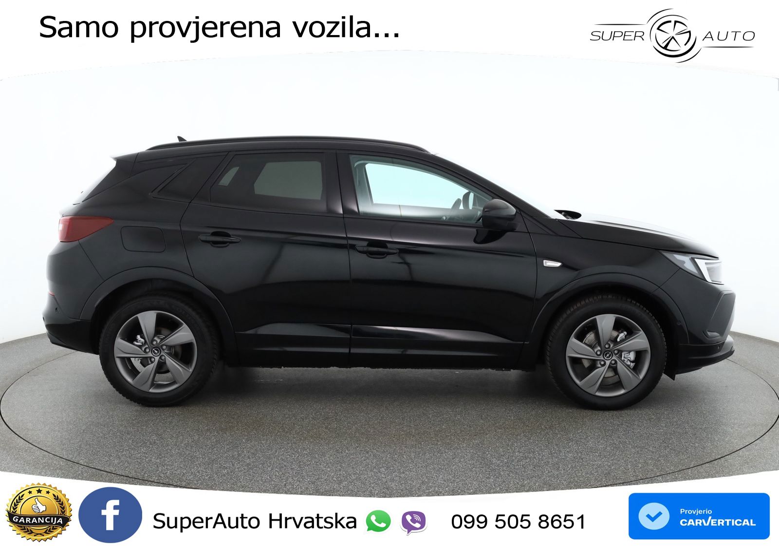 Opel Grandland 1.2i Turbo (130 KS) Automatic GS LED+GR SJED+ACC