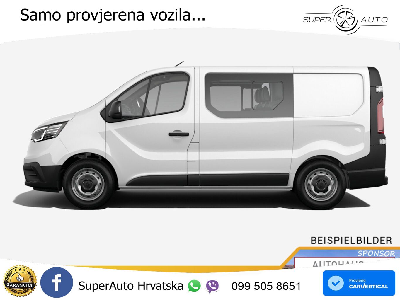 Renault Trafic DoKa Komfort L1H1 2,8t dCi 130 UVP-35%* 131 KS