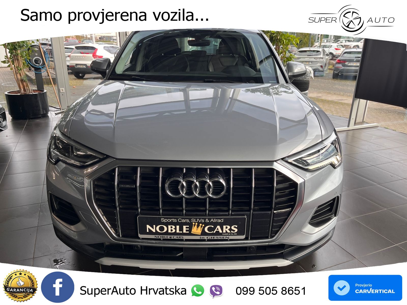 Audi Q3 40 TFSI (190 KS) quattro S tronic advanced LED+GR SJED+ACC