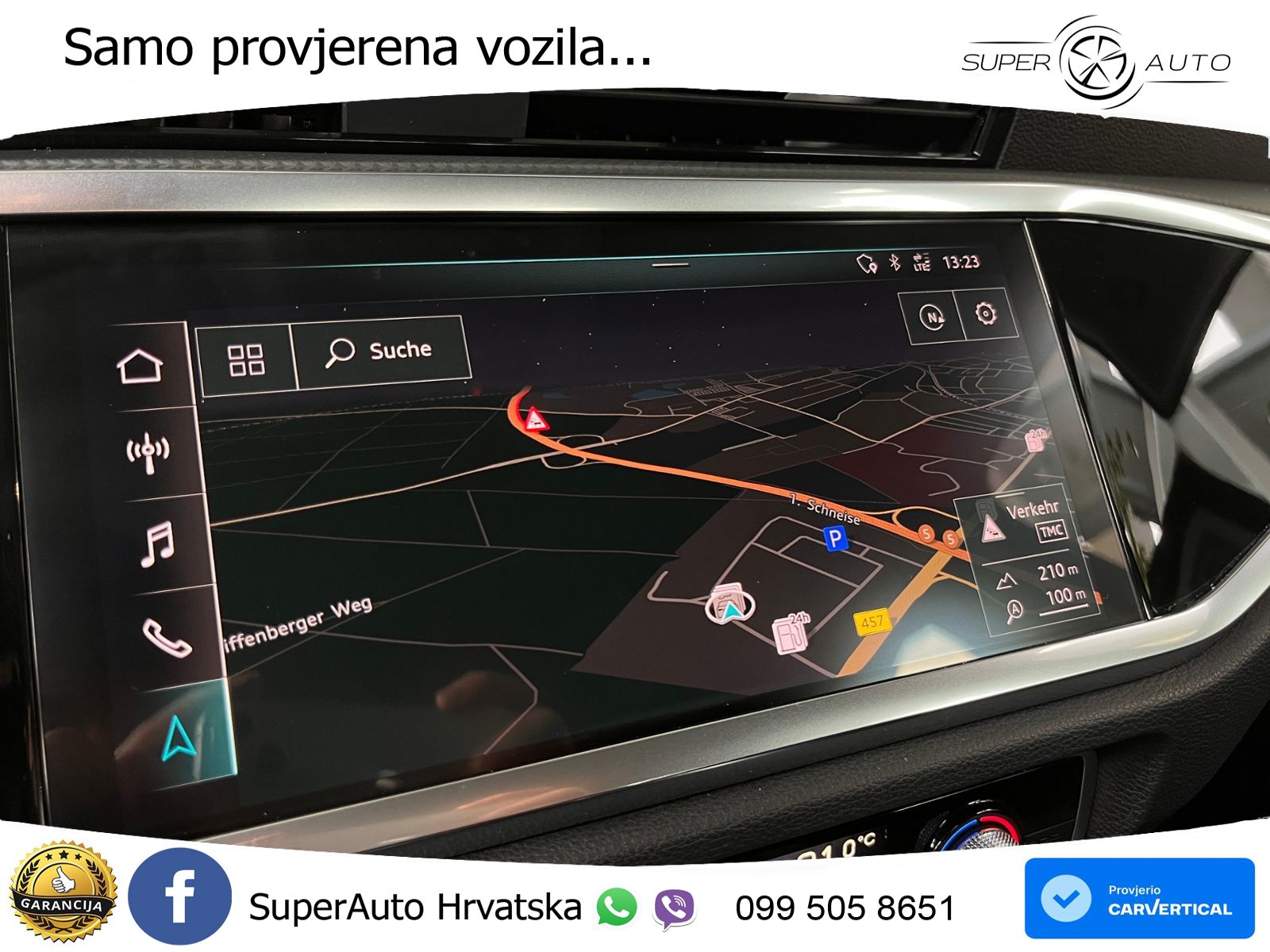 Audi Q3 40 TFSI (190 KS) quattro S tronic advanced LED+GR SJED+ACC