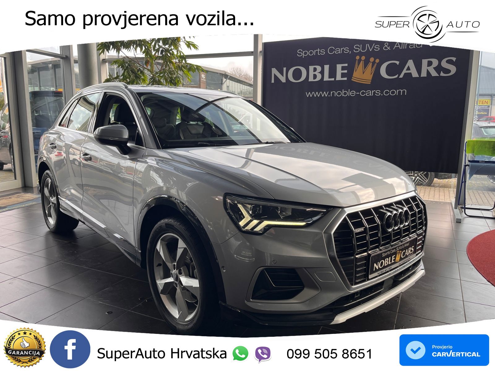 Audi Q3 40 TFSI (190 KS) quattro S tronic advanced LED+GR SJED+ACC