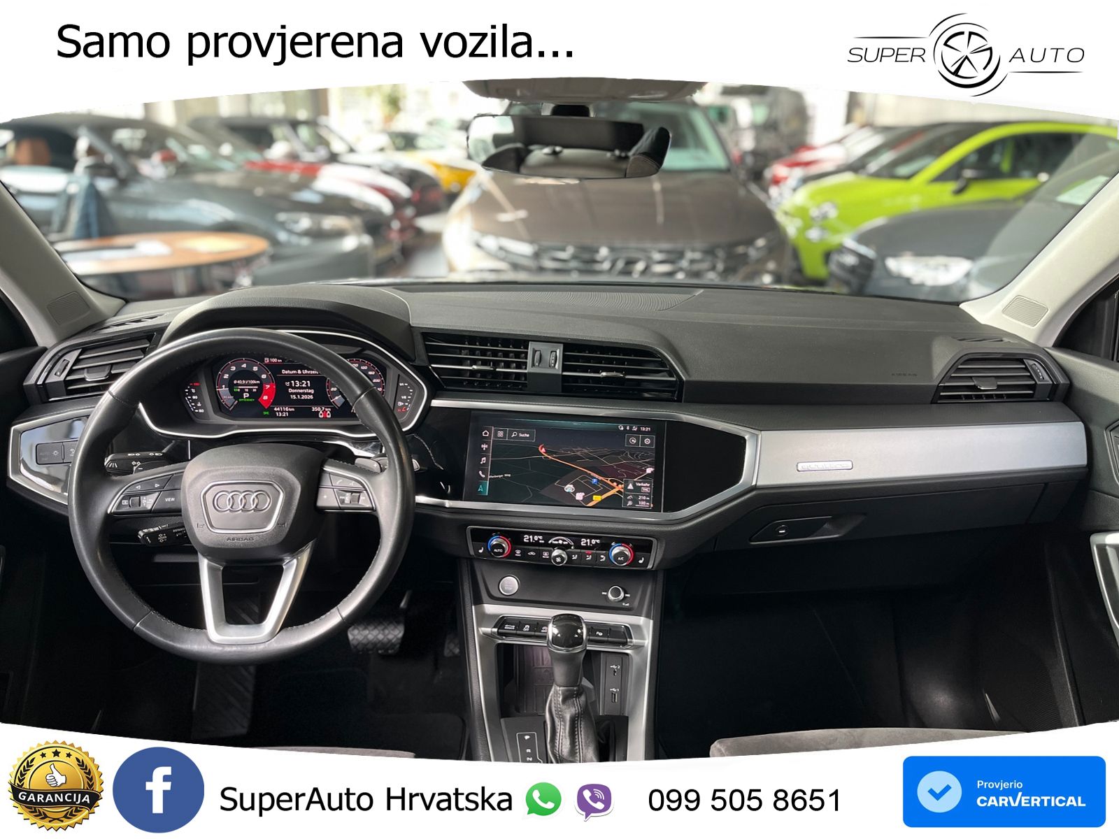 Audi Q3 40 TFSI (190 KS) quattro S tronic advanced LED+GR SJED+ACC