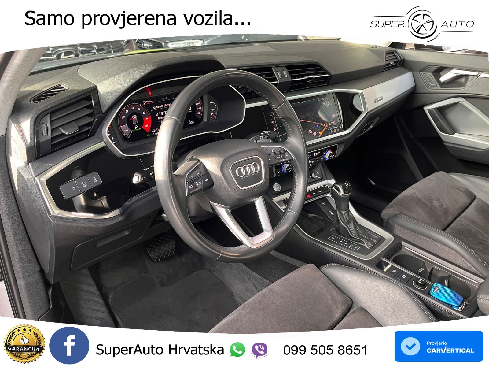 Audi Q3 40 TFSI (190 KS) quattro S tronic advanced LED+GR SJED+ACC