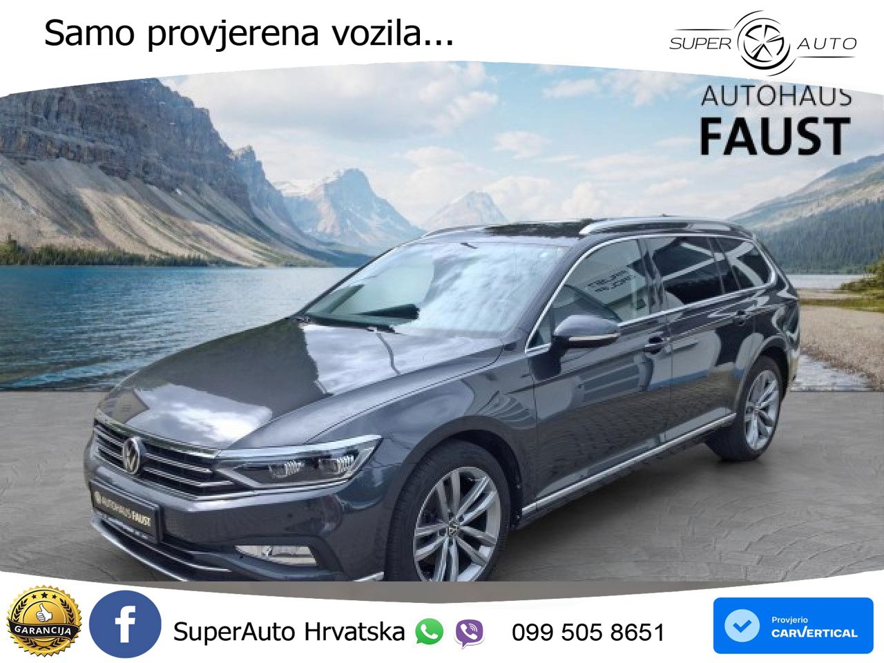 Volkswagen Passat Variant 2.0 TSI (190 KS) DSG Elegance LED+GR SJED+ACC