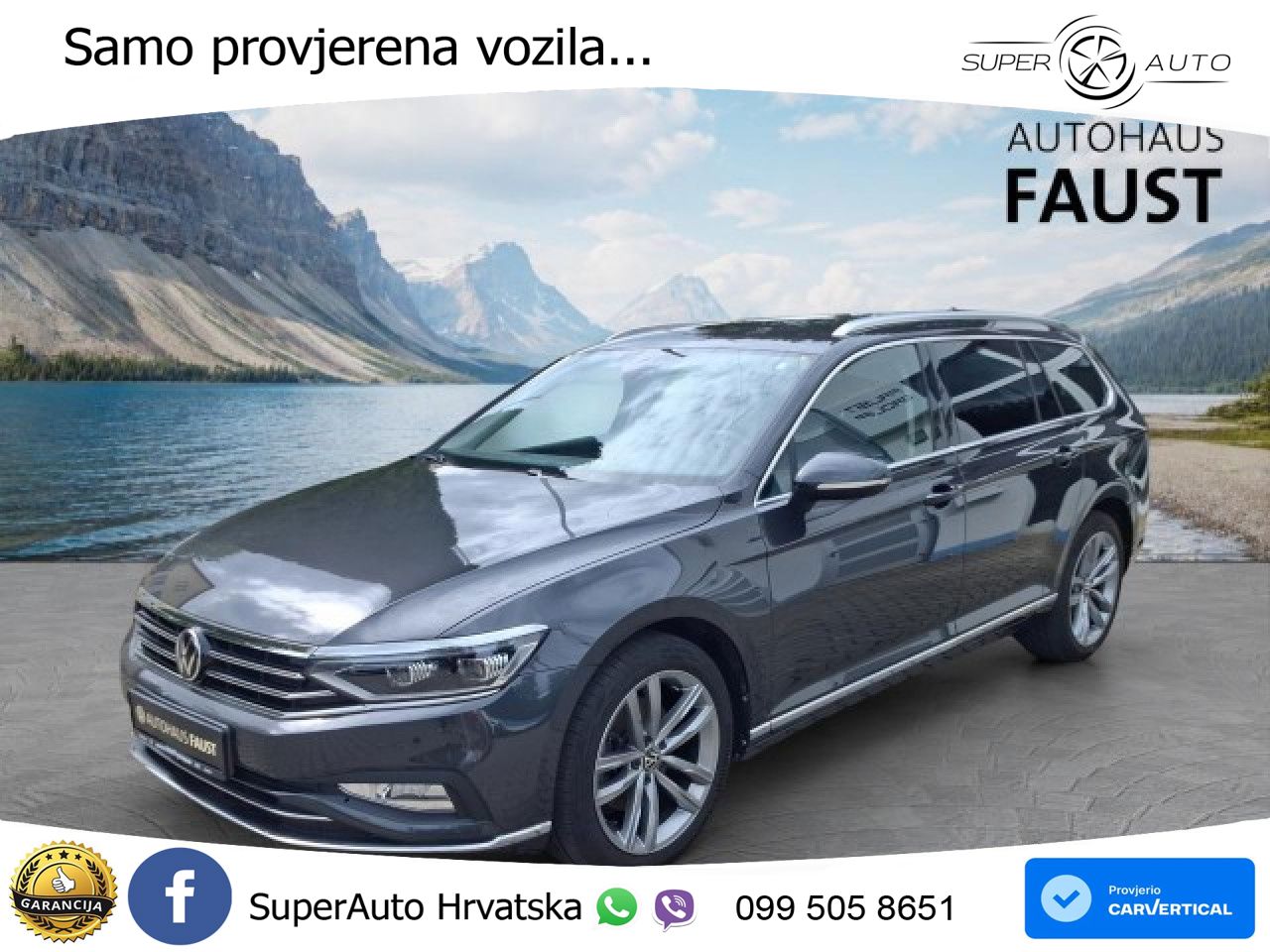 Volkswagen Passat Variant 2.0 TSI (190 KS) DSG Elegance LED+GR SJED+ACC