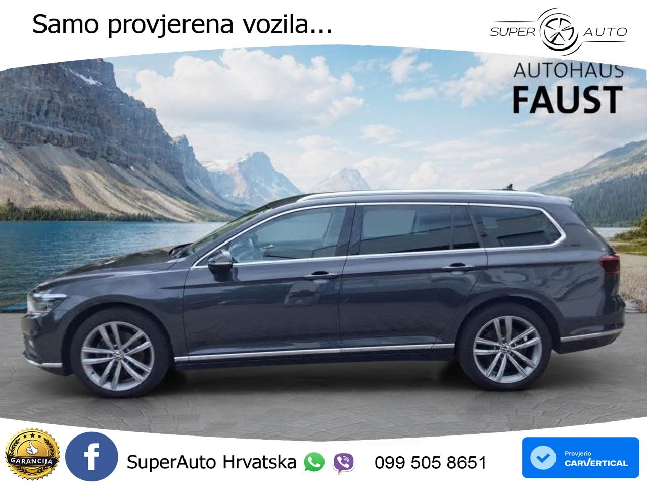 Volkswagen Passat Variant 2.0 TSI (190 KS) DSG Elegance LED+GR SJED+ACC