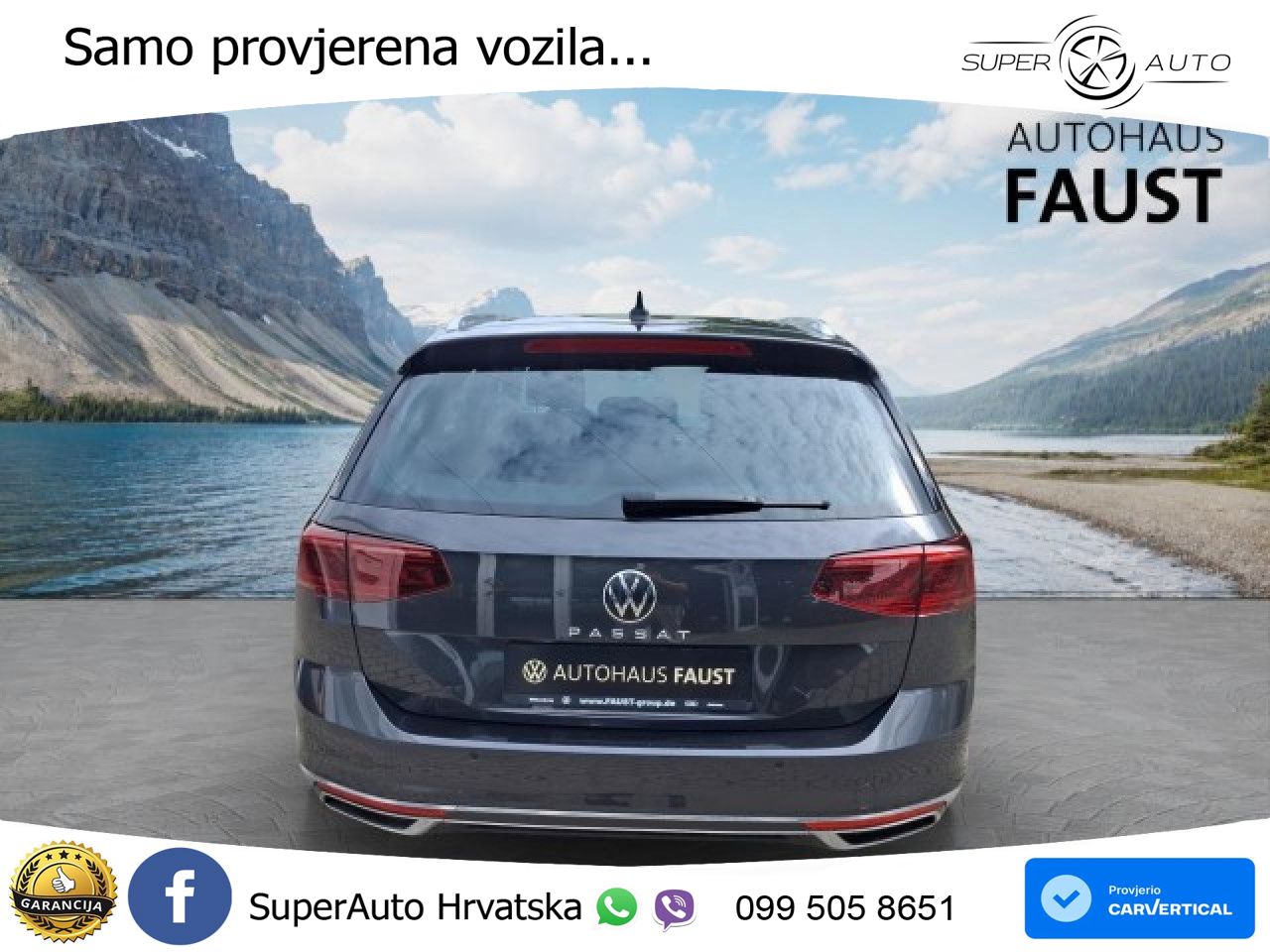 Volkswagen Passat Variant 2.0 TSI (190 KS) DSG Elegance LED+GR SJED+ACC