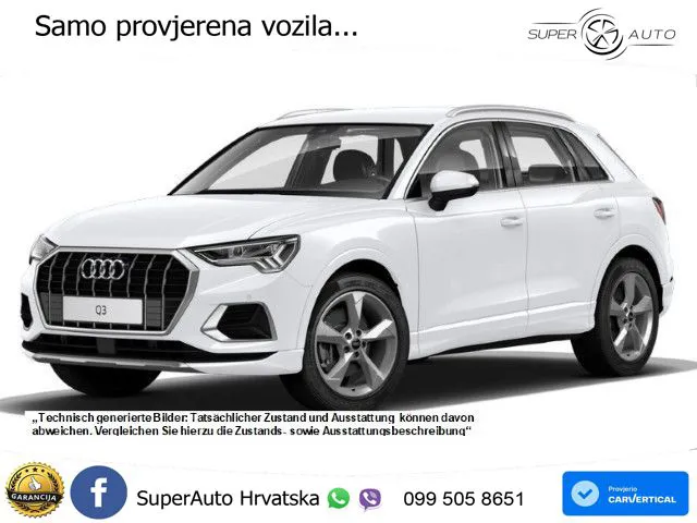 Audi Q3 35 TFSI (150 KS) S tronic advanced LED+GR SJED+ACC
