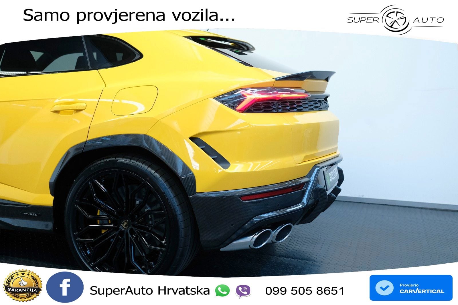 Lamborghini Urus SE 4.0 V8 (800 KS) 4WD Automatic LED+GR SJED+ACC