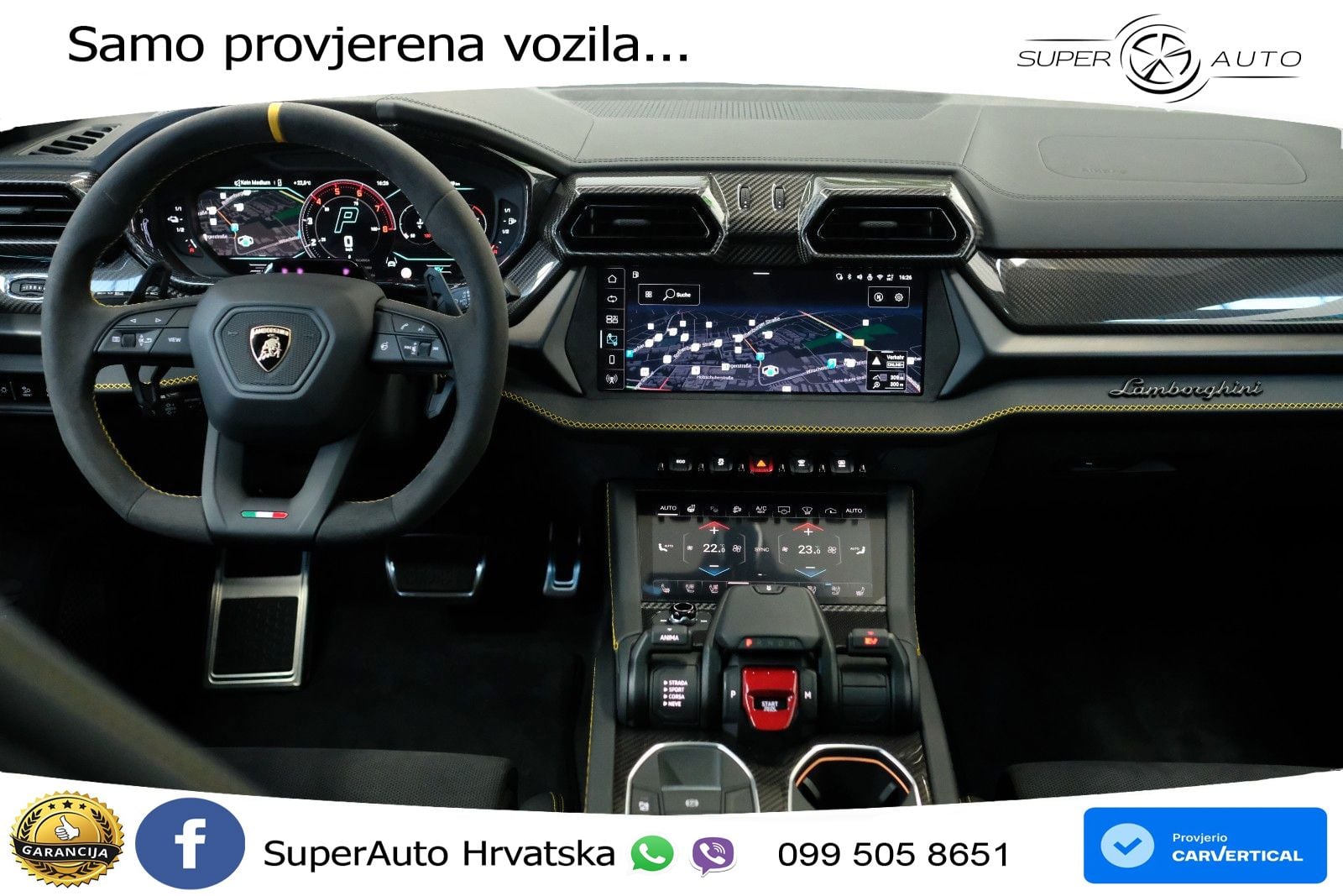 Lamborghini Urus SE 4.0 V8 (800 KS) 4WD Automatic LED+GR SJED+ACC