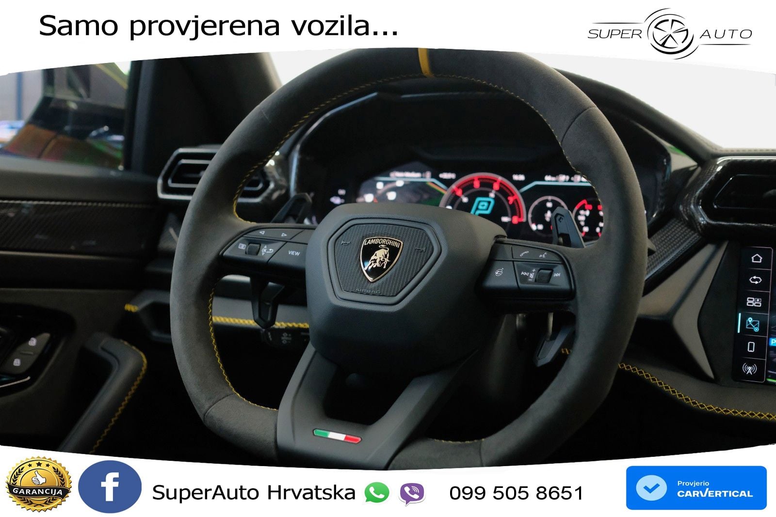Lamborghini Urus SE 4.0 V8 (800 KS) 4WD Automatic LED+GR SJED+ACC
