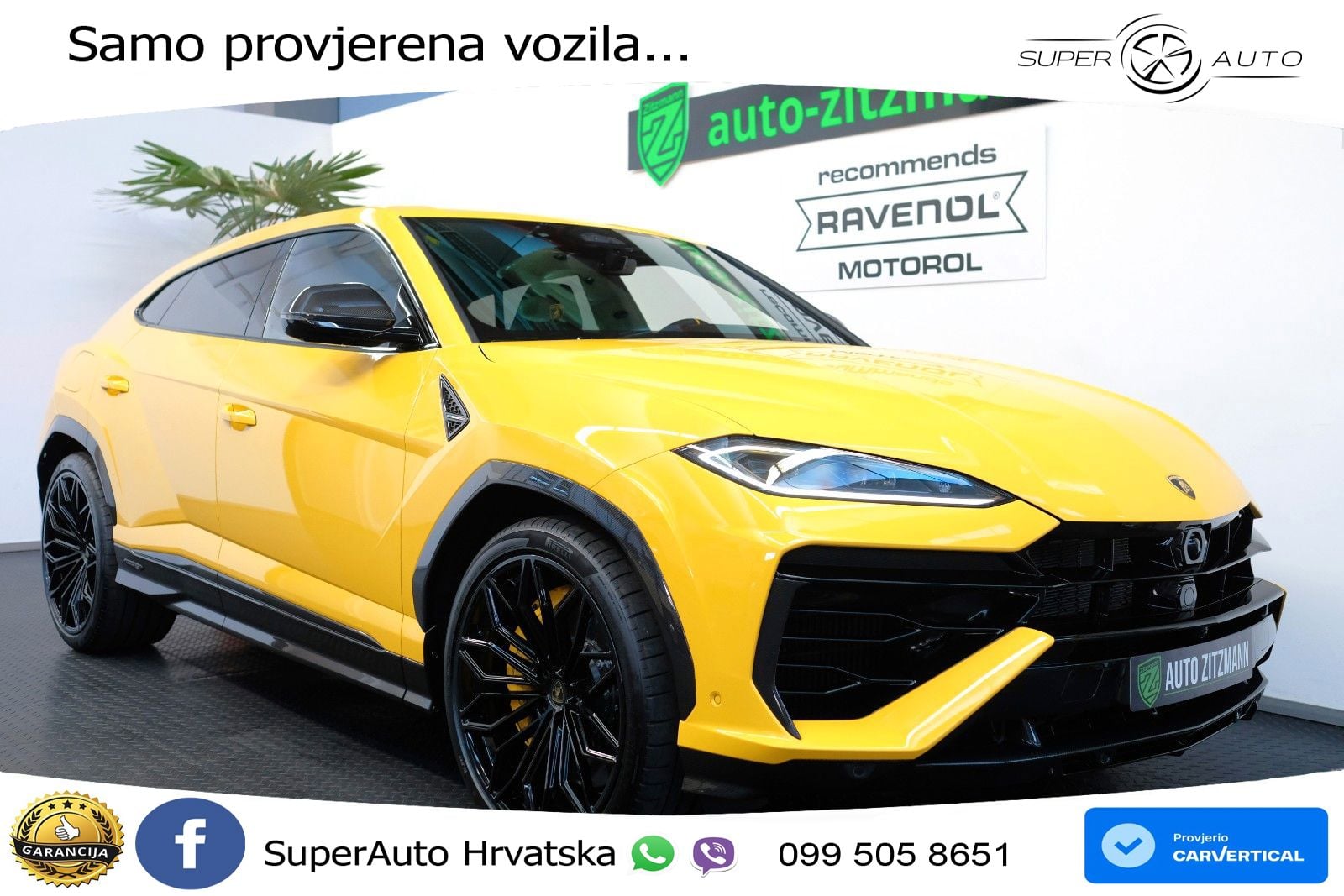 Lamborghini Urus SE 4.0 V8 (800 KS) 4WD Automatic LED+GR SJED+ACC