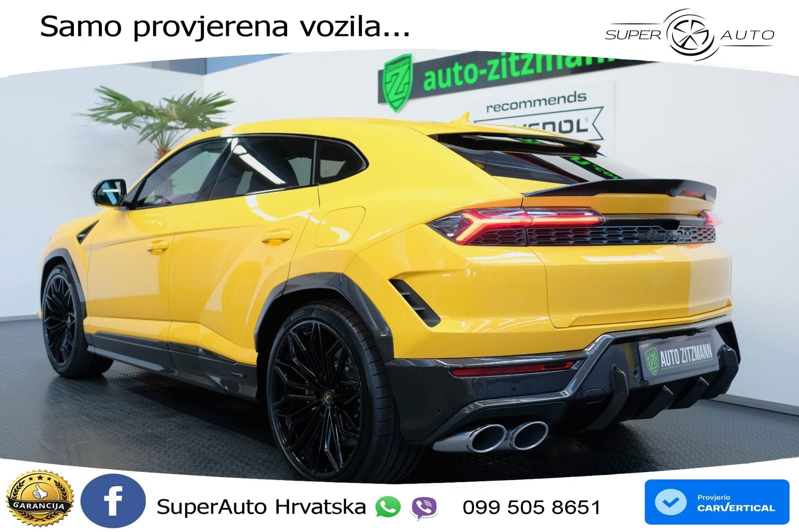 Lamborghini Urus SE 4.0 V8 (800 KS) 4WD Automatic LED+GR SJED+ACC