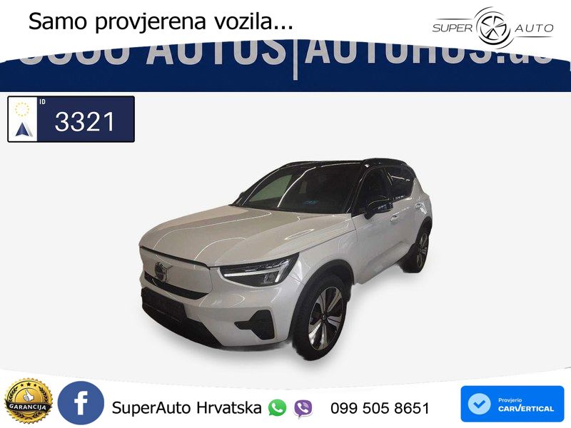 Volvo XC40 Recharge Twin 78 kWh 408 KS AWD