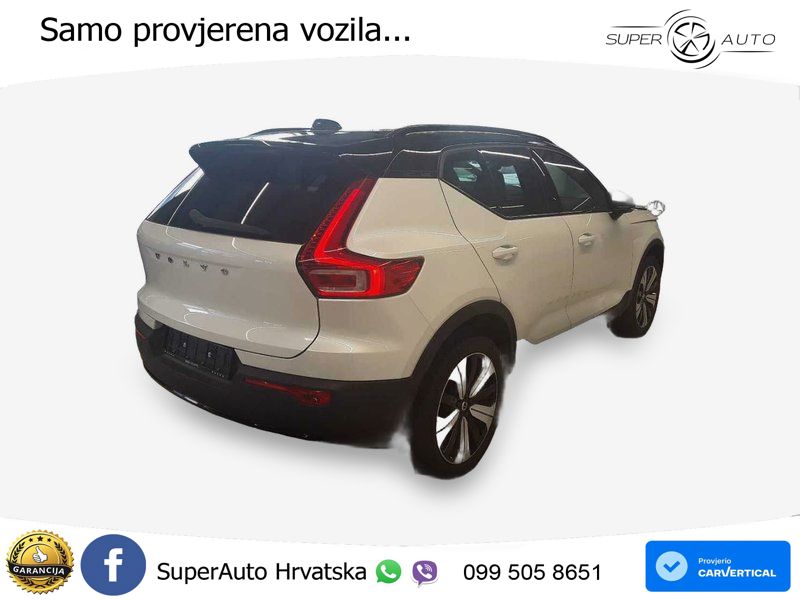 Volvo XC40 Recharge Twin 78 kWh 408 KS AWD