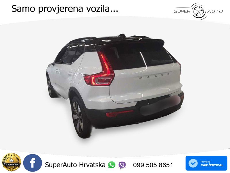 Volvo XC40 Recharge Twin 78 kWh 408 KS AWD