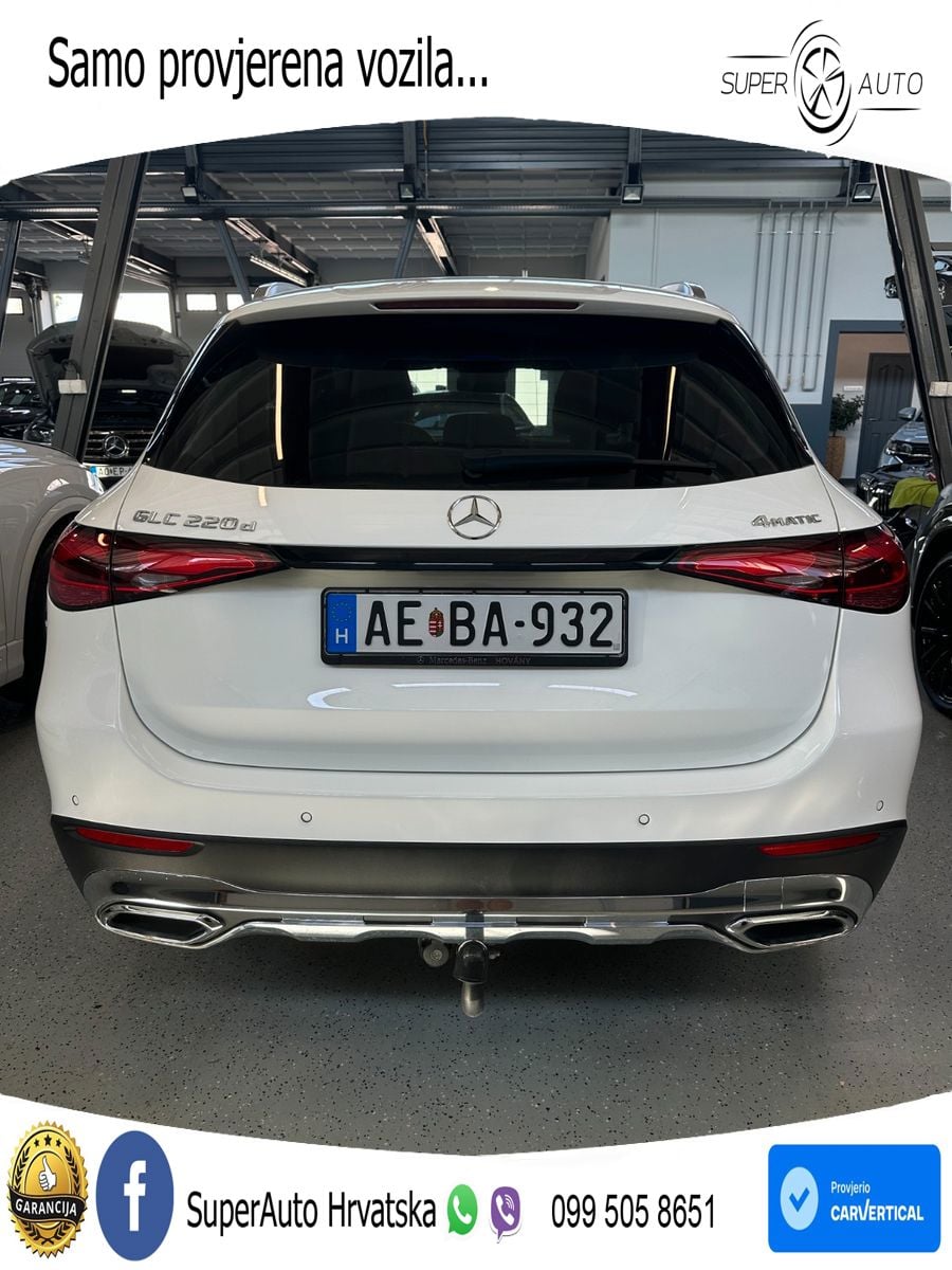 Mercedes GLC 220d (197 KS) 4MATIC 9G-TRONIC LED+GR SJED+ACC