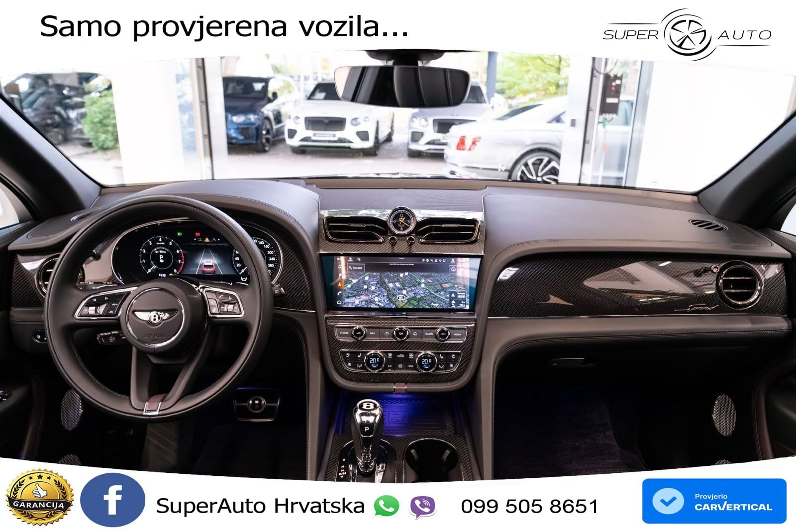 Bentley Bentayga Speed 4.0 V8 (650 KS) AWD Automatic LED+GR SJED+ACC