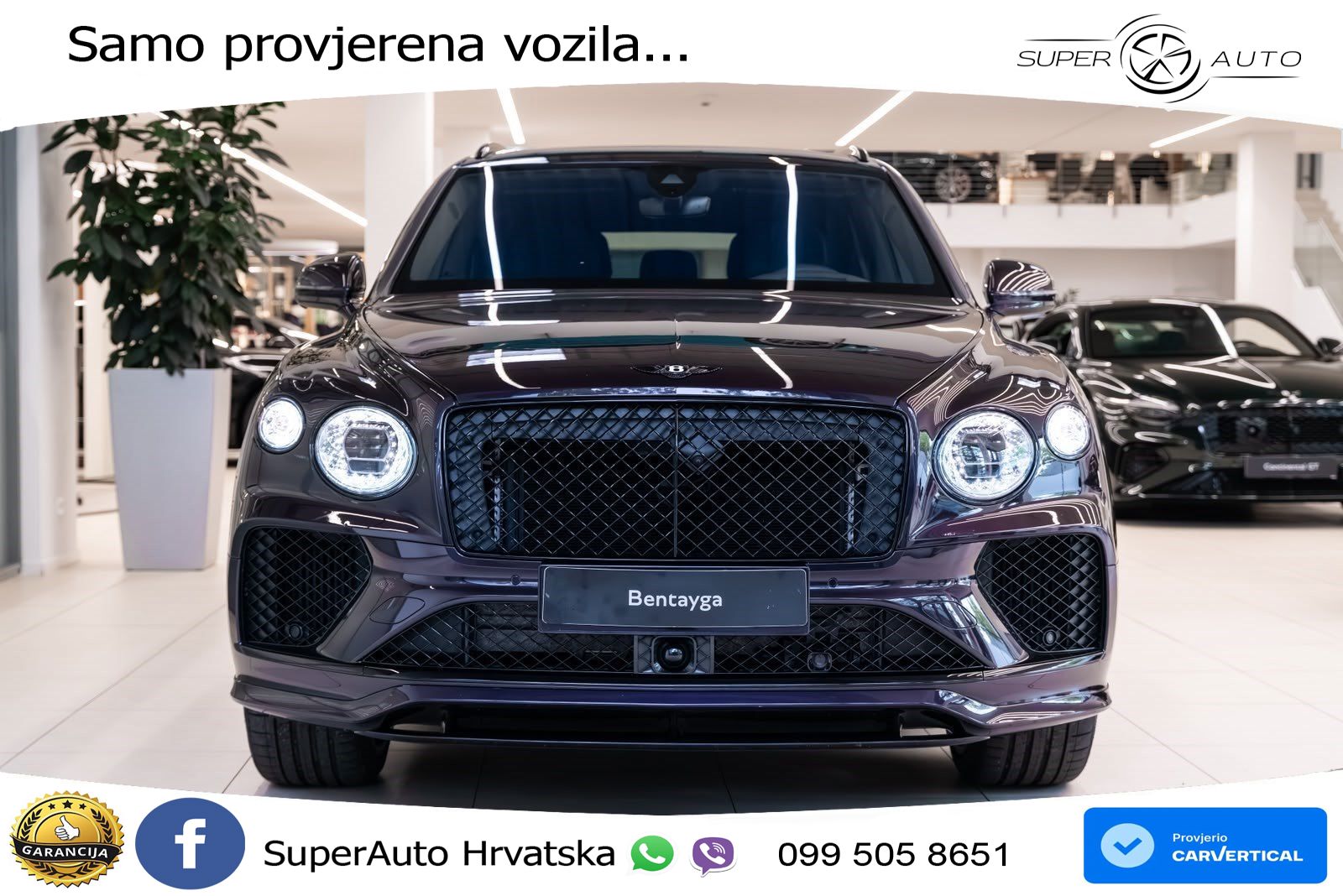 Bentley Bentayga Speed 4.0 V8 (650 KS) AWD Automatic LED+GR SJED+ACC
