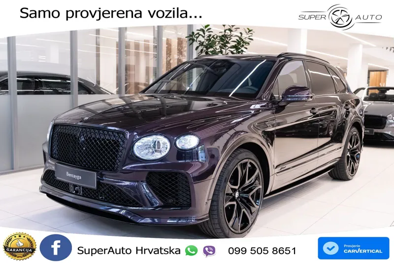 Bentley Bentayga Speed 4.0 V8 (650 KS) AWD Automatic LED+GR SJED+ACC