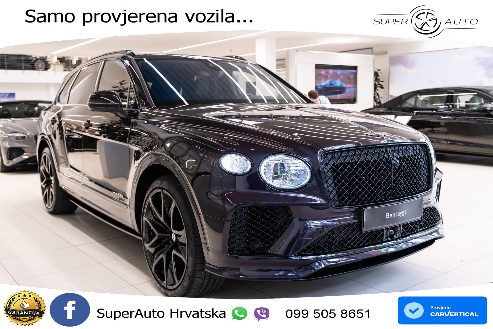 Bentley Bentayga Speed 4.0 V8 (650 KS) AWD Automatic LED+GR SJED+ACC