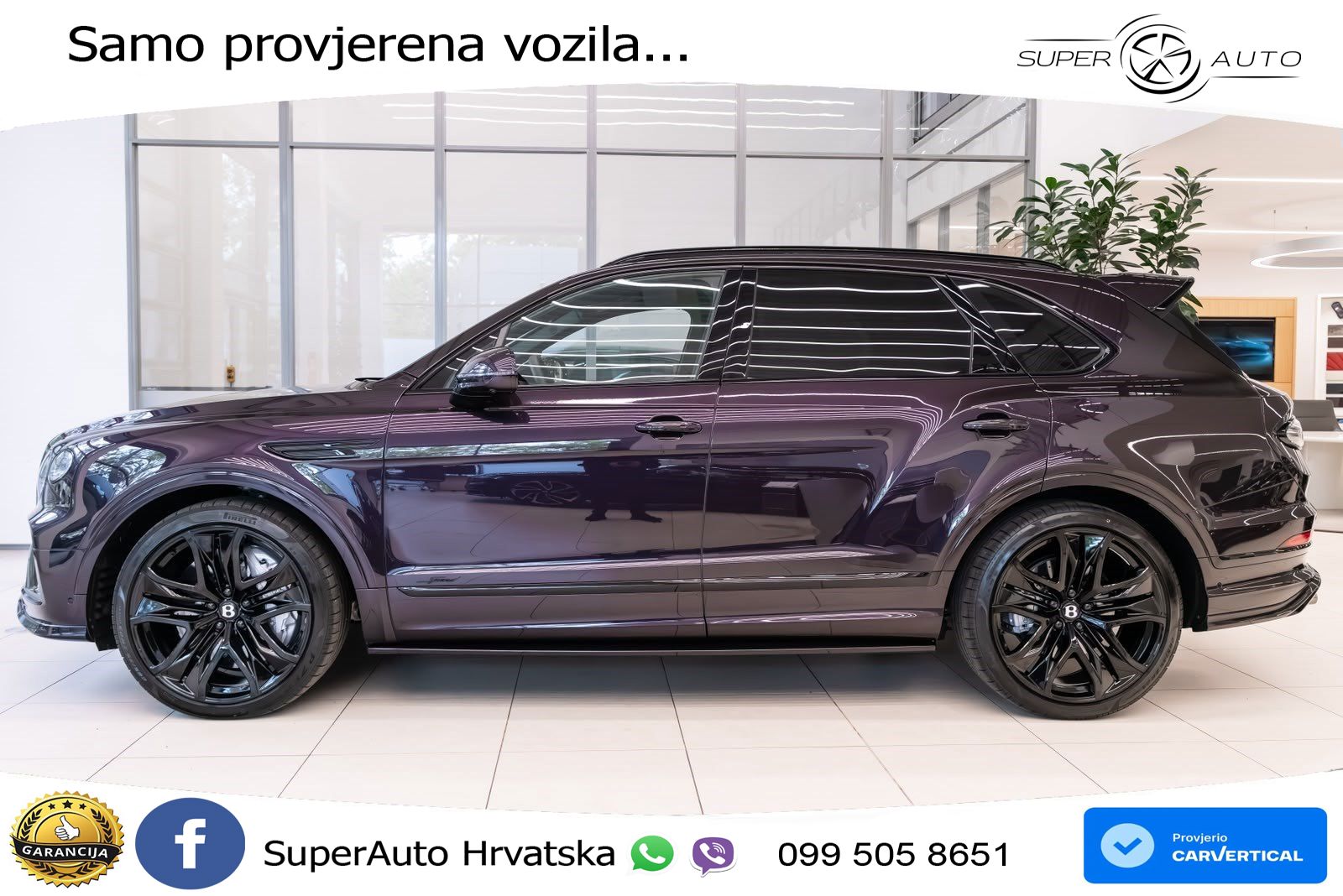 Bentley Bentayga Speed 4.0 V8 (650 KS) AWD Automatic LED+GR SJED+ACC