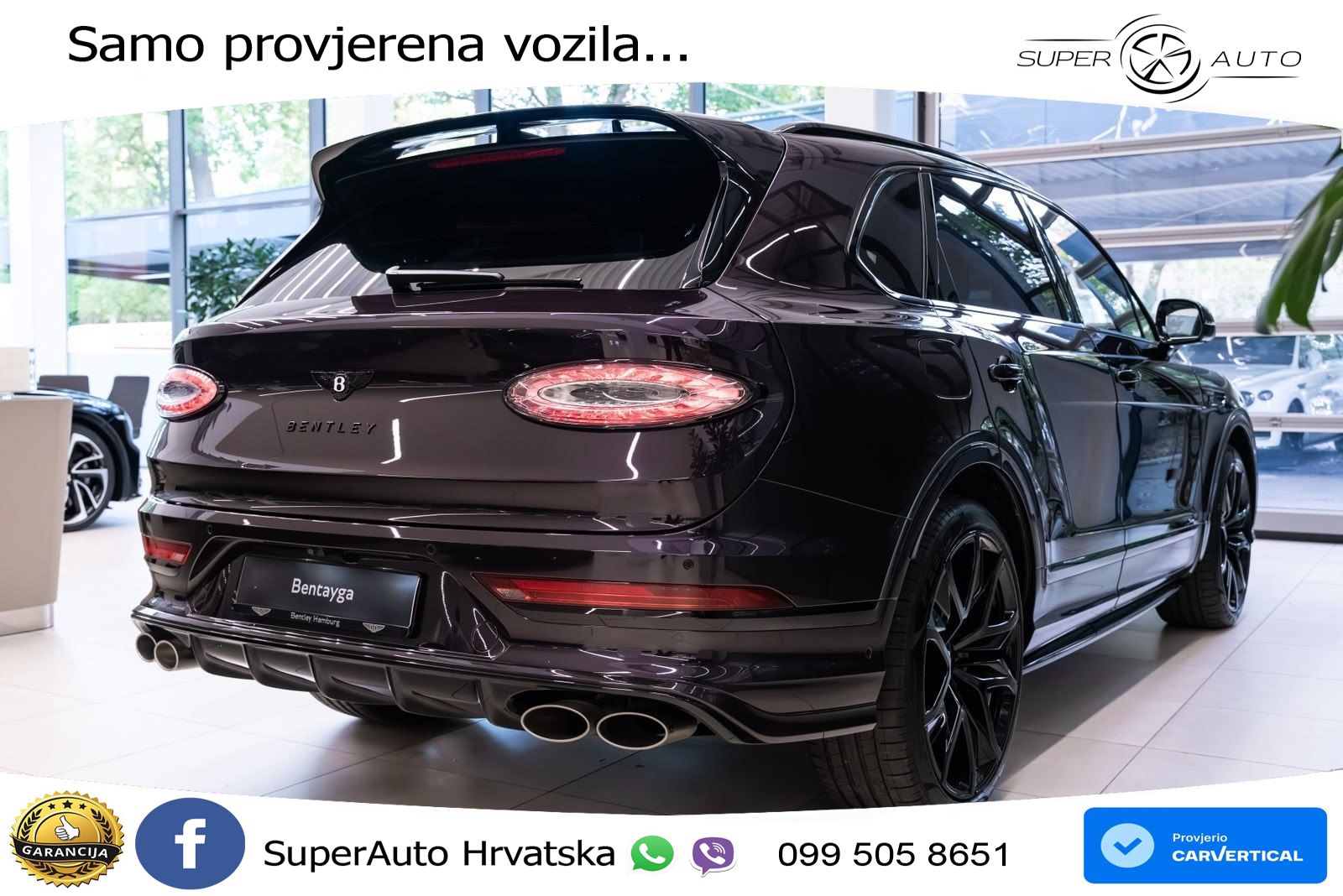 Bentley Bentayga Speed 4.0 V8 (650 KS) AWD Automatic LED+GR SJED+ACC