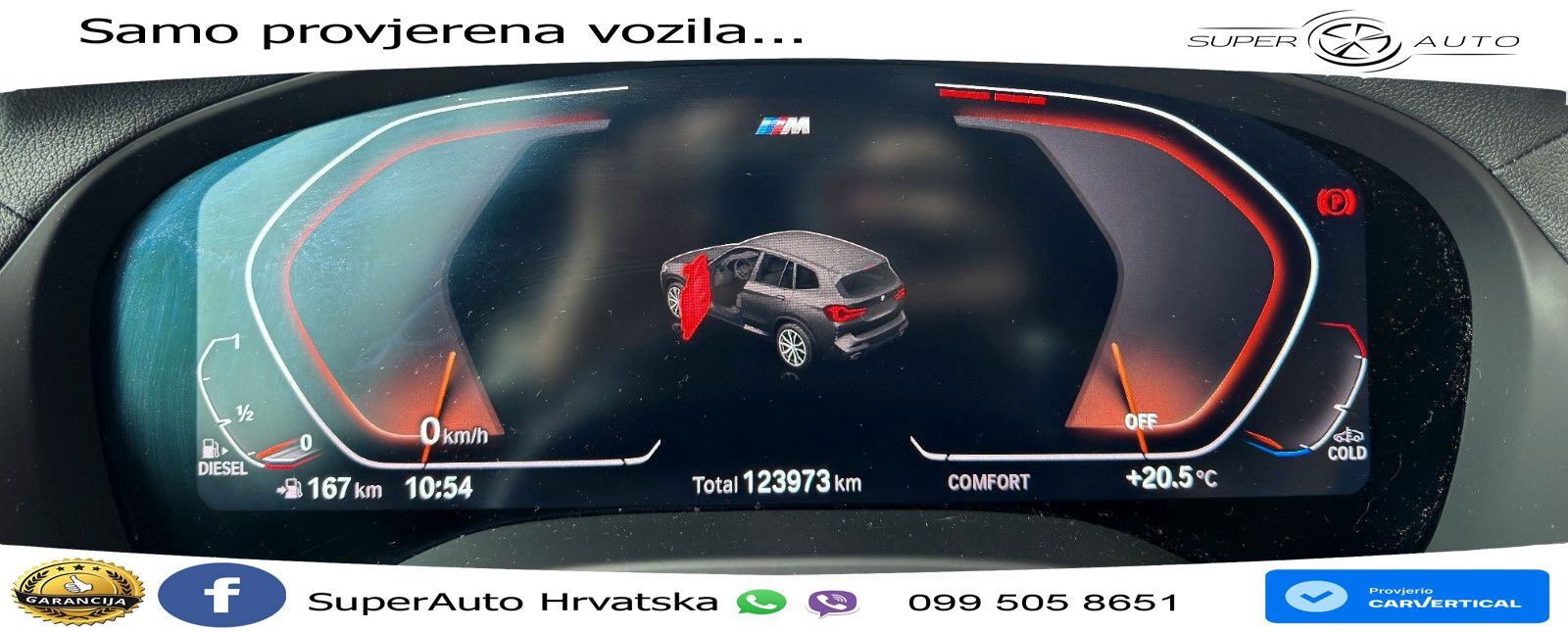 BMW X3 20d xDrive Steptronic M Sport LED+GR SJED+ACC