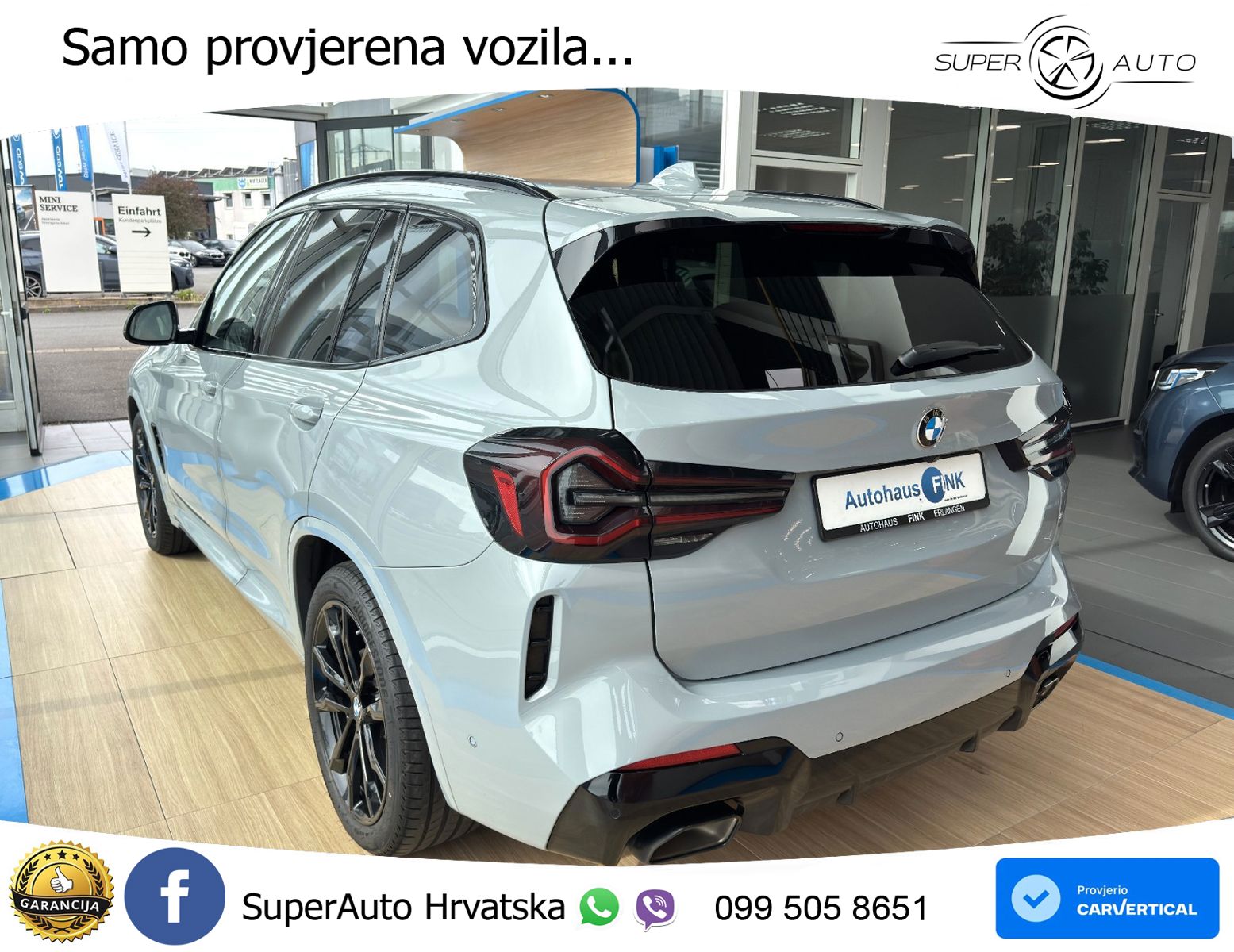 BMW X3 20d xDrive Steptronic M Sport LED+GR SJED+ACC