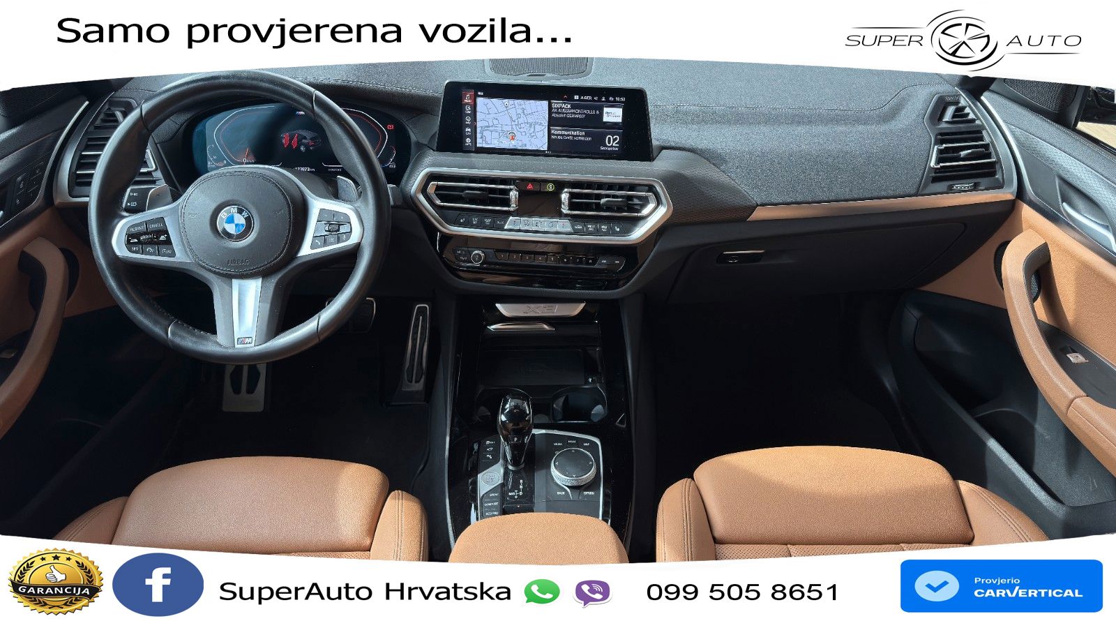 BMW X3 20d xDrive Steptronic M Sport LED+GR SJED+ACC