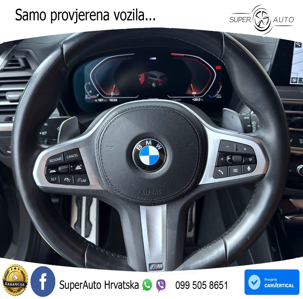 BMW X3 20d xDrive Steptronic M Sport LED+GR SJED+ACC