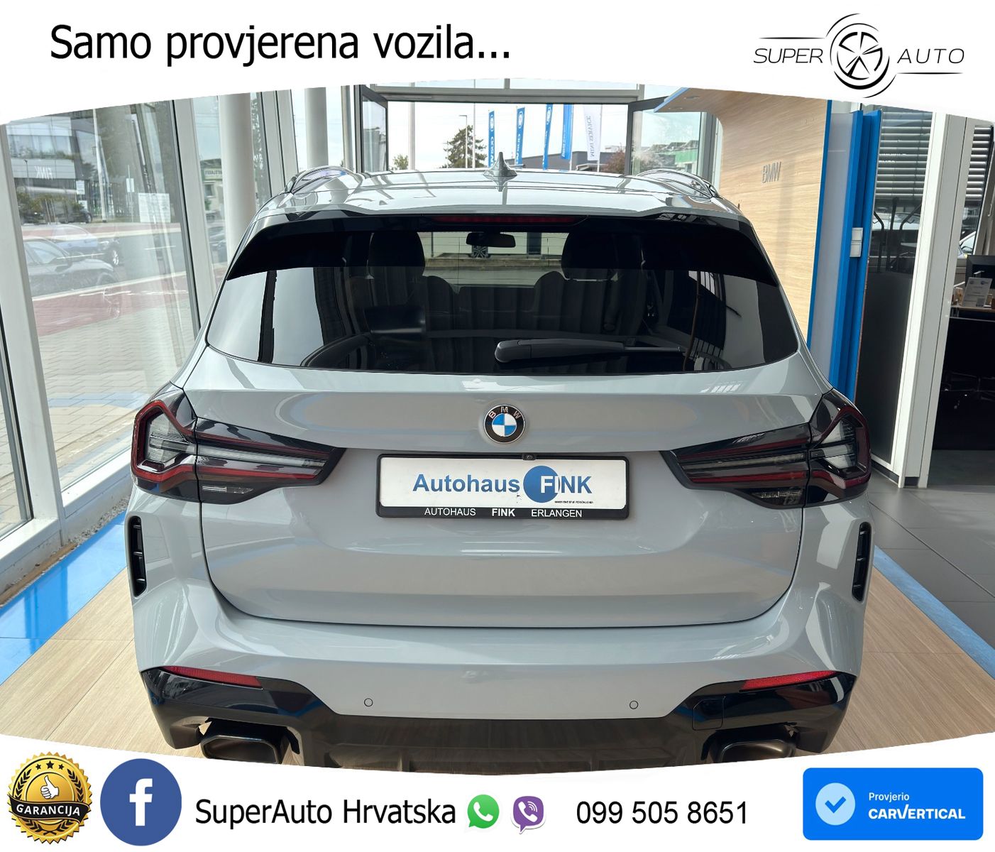 BMW X3 20d xDrive Steptronic M Sport LED+GR SJED+ACC